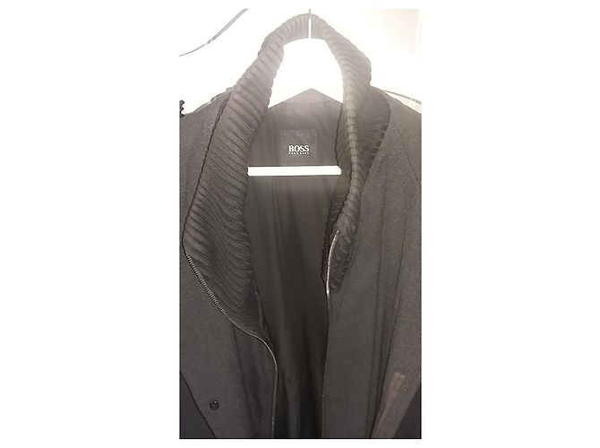 Cappotto Hugo Boss grigio da uomo - vista 2