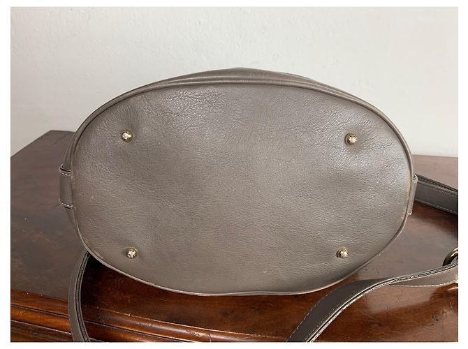 Borsa a mano Lancel Miss Elsa in pelle taupe - vista 6