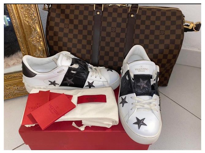 Valentino Garavani Sneaker aus Leder Weiß - Ansicht 2