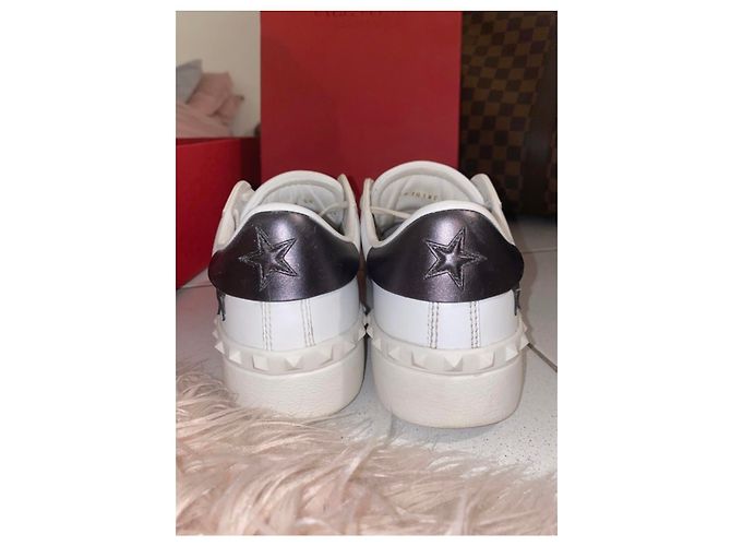 Valentino Garavani Sneaker aus Leder Weiß - Ansicht 4