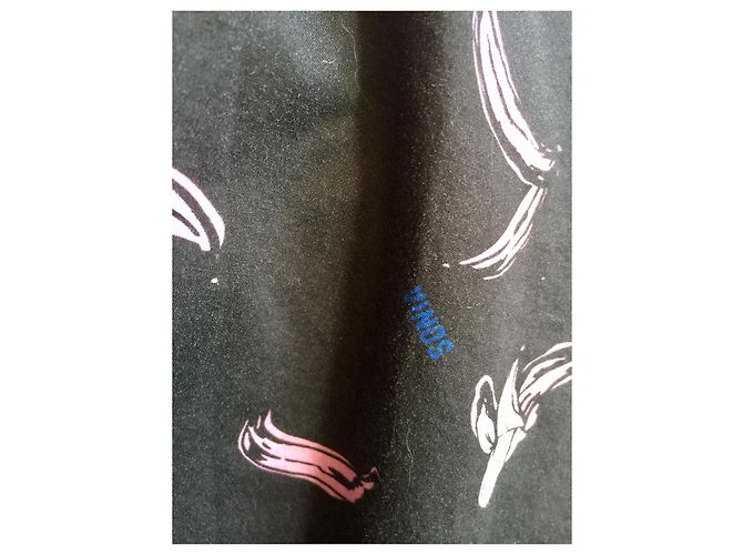 Sonia By Sonia Rykiel Falda con estampado de la firma Negro Rosa Blanco Azul - vista 6