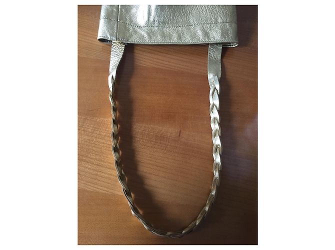 Borsa a secchiello Sonia Rykiel in pelle dorata D'oro - vista 6