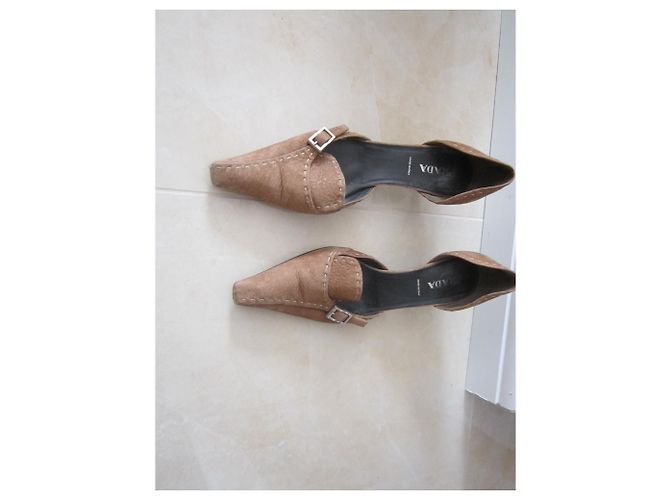 Prada Pumps Wildleder Karamell - Ansicht 4