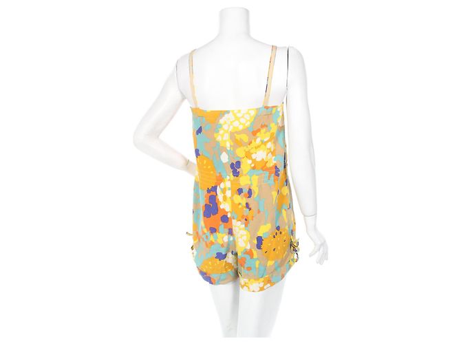 Tuta Diane Von Furstenberg in seta multicolore - vista 2