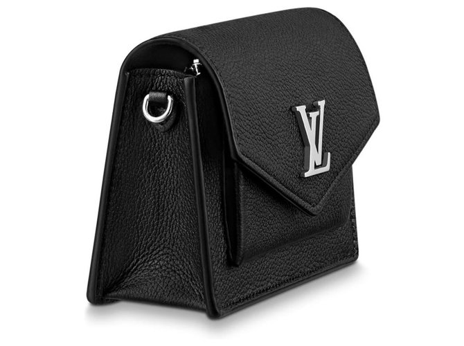 Louis Vuitton Pochette Mini Mylockme Nero - vista 2