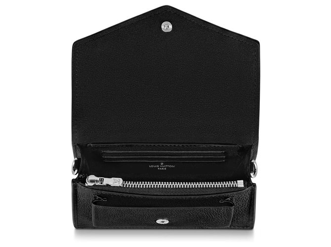 Louis Vuitton Pochette Mini Mylockme Nero - vista 3