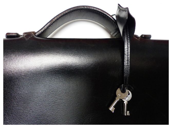 Sac à dépêches Hermès Borse da lavoro Nero - vista 15