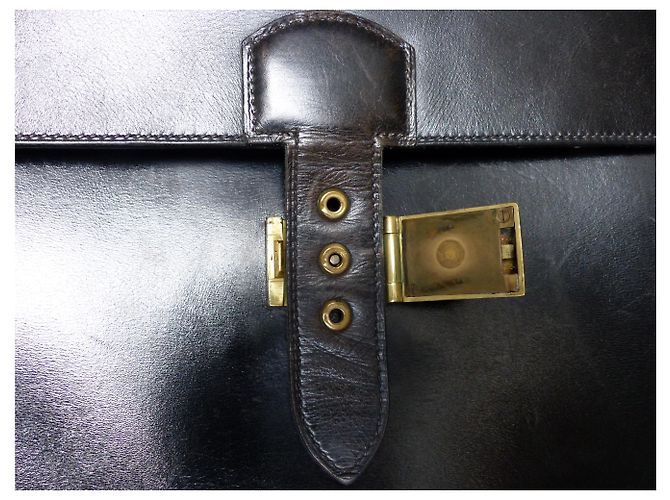 Sac à dépêches Hermès Borse da lavoro Nero - vista 7