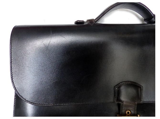Sac à dépêches Hermès Borse da lavoro Nero - vista 8