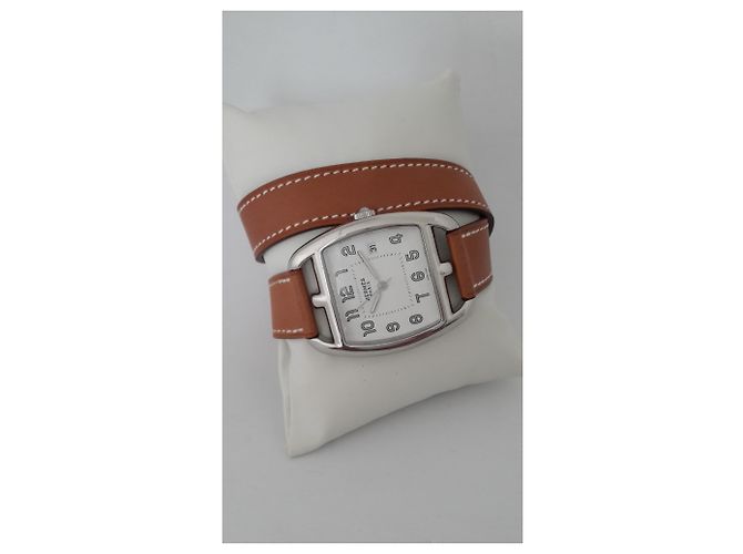 Hermès Bacalao de Cabo Tonneau GM Blanco roto - vista 2