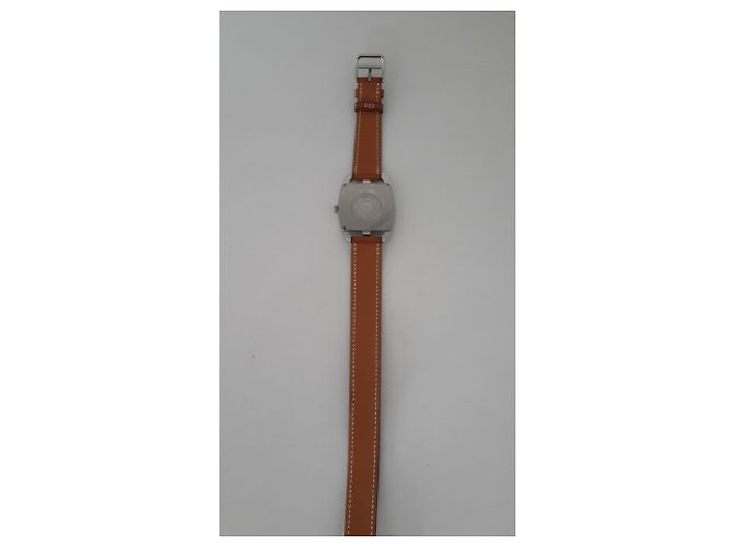 Hermès Bacalao de Cabo Tonneau GM Blanco roto - vista 6
