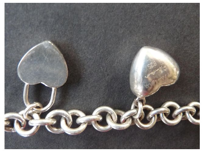 Bracciale Tiffany & Co in Argento 925 con Ciondoli - vista 10