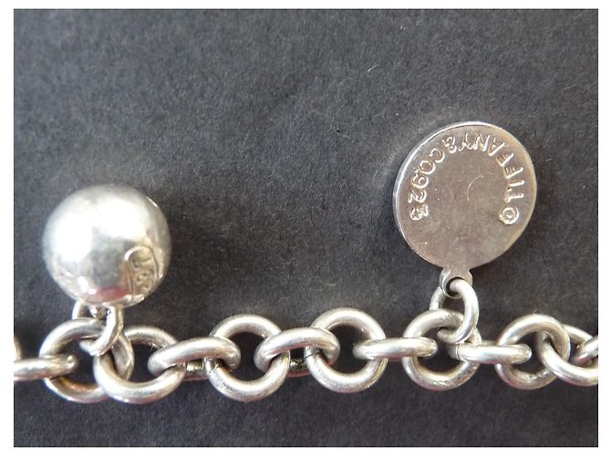 Bracciale Tiffany & Co in Argento 925 con Ciondoli - vista 11
