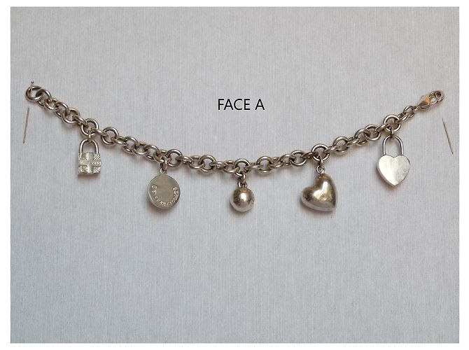 Bracciale Tiffany & Co in Argento 925 con Ciondoli - vista 5