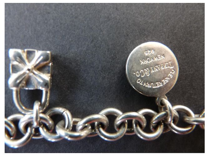 Bracciale Tiffany & Co in Argento 925 con Ciondoli - vista 8