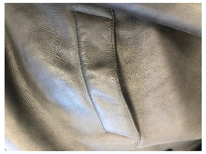 Autre Marque Black Lambskin 3/4 Coat Men - view 8