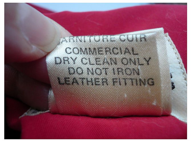 Hermès HERMES Daunenjacke Parka rote Kapuze mit Pelzkragen T.38 - Ansicht 14