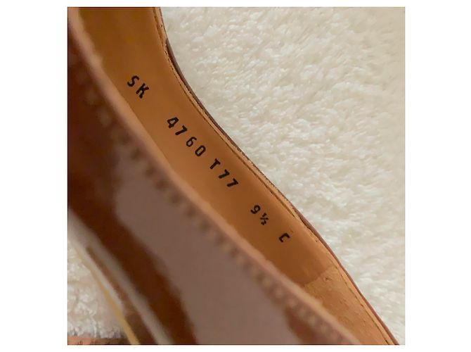 Salvatore Ferragamo Décolleté marrone lucido - vista 6