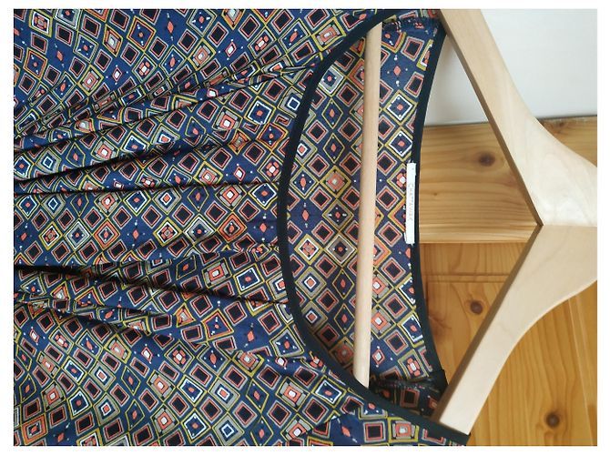 Autre Marque Chattawak Seidenbluse mehrfarbig Mehrfarben - Ansicht 7
