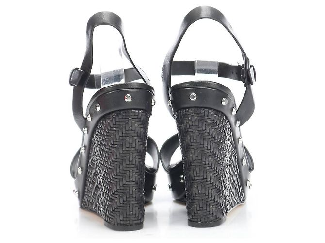 Sandali Michael Kors in pelle nera Nero - vista 3