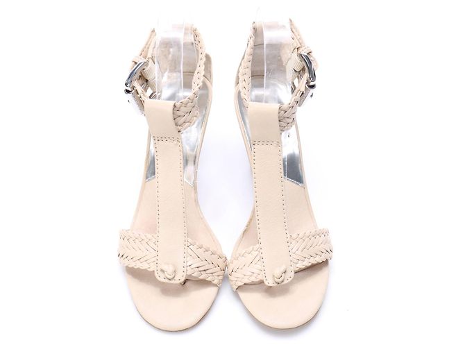Sandali Michael Kors beige in pelle - vista 2