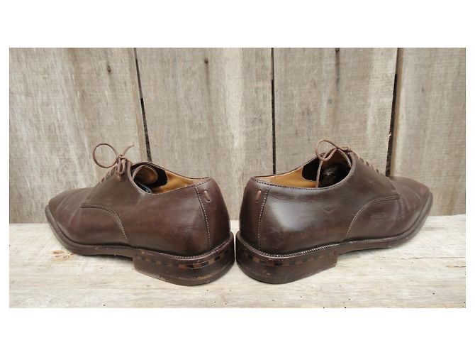 derbies Louis Vuitton p 40,5 Marron foncé - vue 5