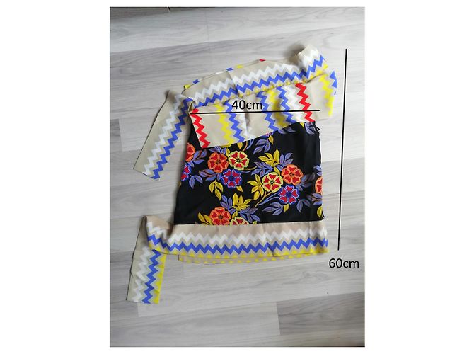 Msgm Silk Top Multi Color M Multiple colors - view 7
