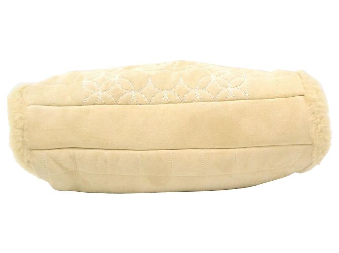 Chanel Vintage Schultertasche Beige - Ansicht 3