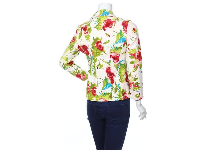Americana floral Blumarine de algodón Multicolor - vista 2