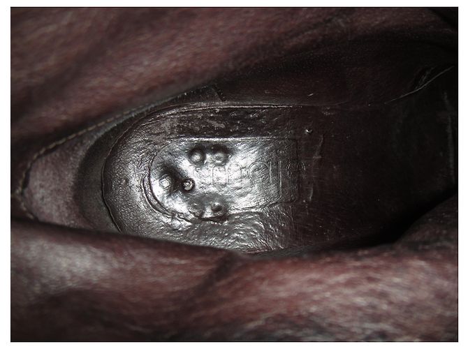 Botas Maje de ante gris oscuro con flecos 39 Gris antracita - vista 2