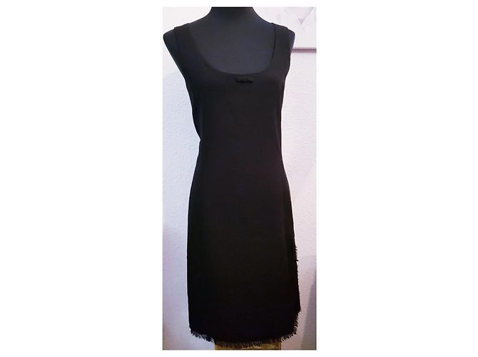 Versus Kleid gegen Gianni versace 44ES Schwarz - Ansicht 2