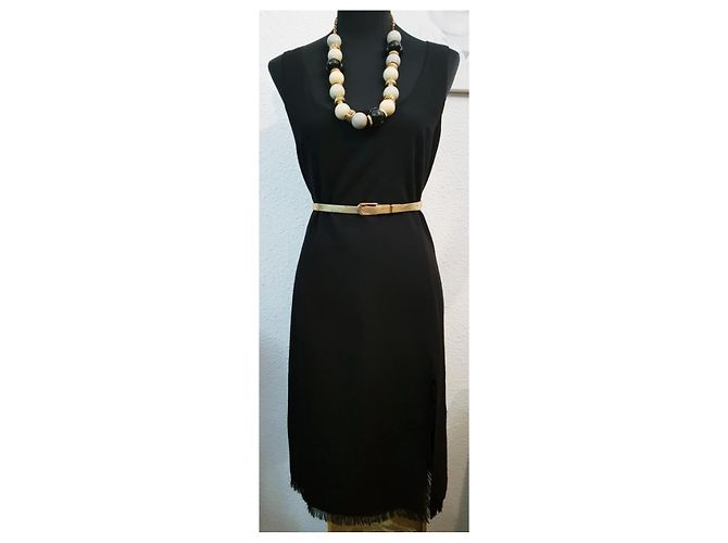 Versus Kleid gegen Gianni versace 44ES Schwarz - Ansicht 3