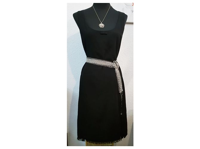 Versus Kleid gegen Gianni versace 44ES Schwarz - Ansicht 6