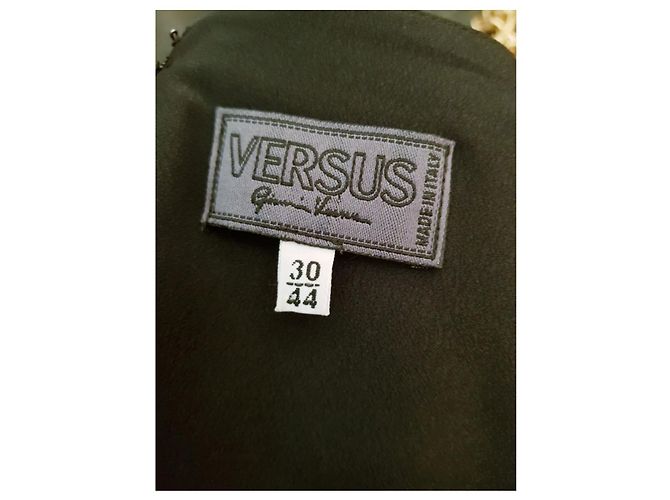 Versus Kleid gegen Gianni versace 44ES Schwarz - Ansicht 9