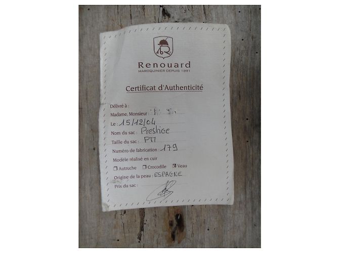 Autre Marque borsetta Renouard modello Presupper modello piccolo Nero - vista 9