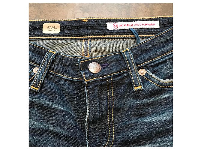 Adriano Goldschmied Angel bootcut jeans blue - view 4