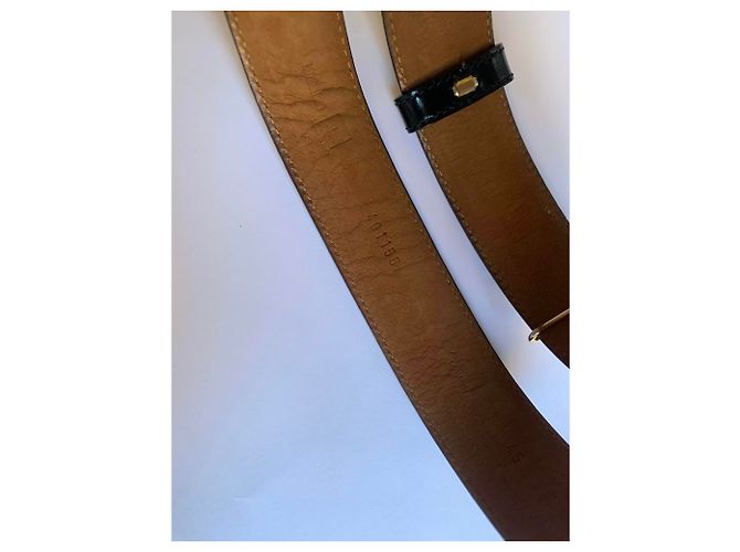 Moschino Redwall schwarzer Ledergürtel - Ansicht 11