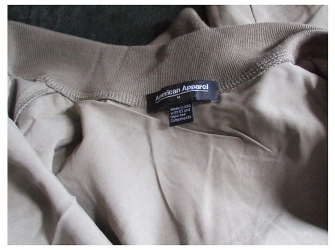American Apparel Khaki Bomberjacke, taille M. - Ansicht 3