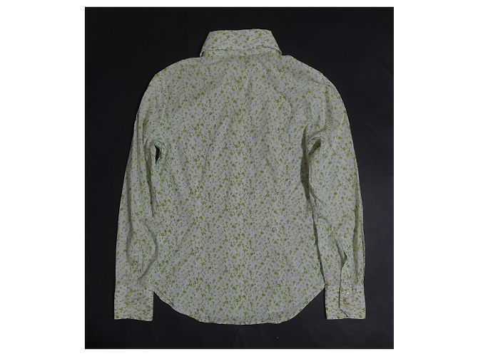 Autre Marque Camisa floral Barneys New York de algodón verde Multicolor - vista 3