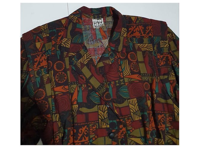 Autre Marque Baumwollblazer mehrfarbig Mehrfarben - Ansicht 2