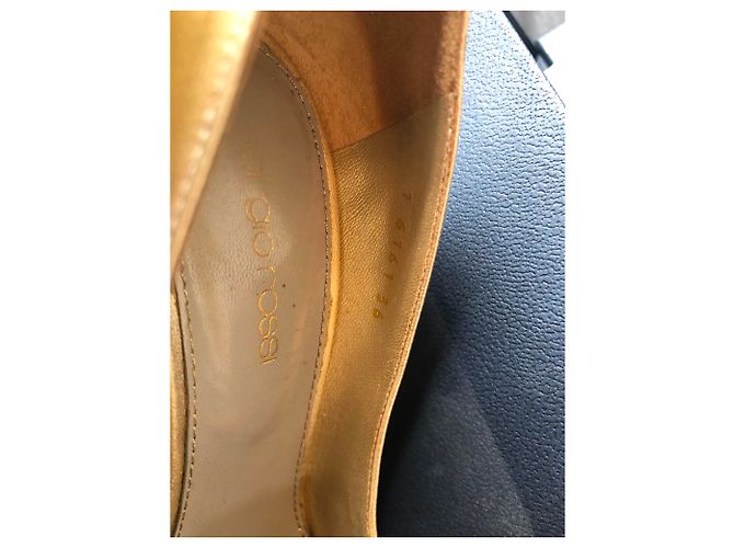 Pump Sergio Rossi Champagner Größe 36 Golden - Ansicht 6