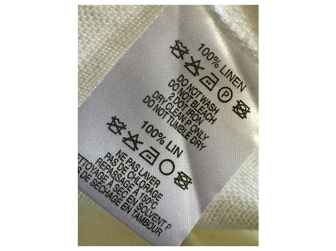Hobbs Leinen Marlene Hose Weiß - Ansicht 4