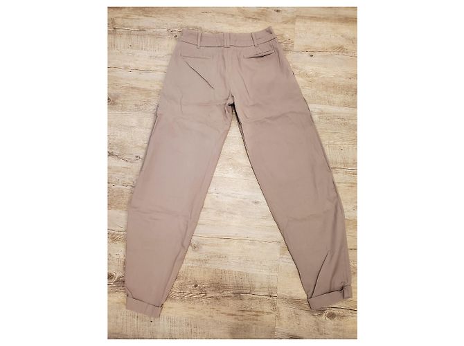 Comptoir Des Cotonniers Karottenhose Dunkelgrau Baumwolle - Ansicht 2
