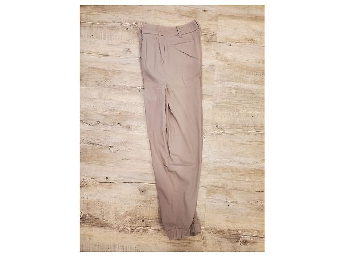 Comptoir Des Cotonniers Karottenhose Dunkelgrau Baumwolle - Ansicht 3