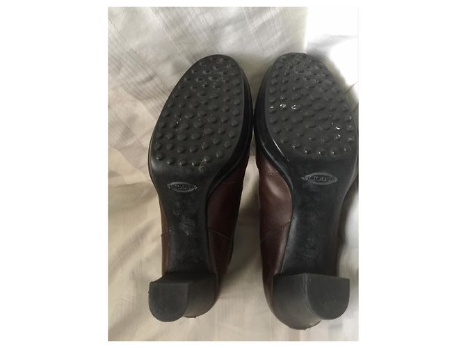 Tod's Botines Chelsea marrones Castaño - vista 5