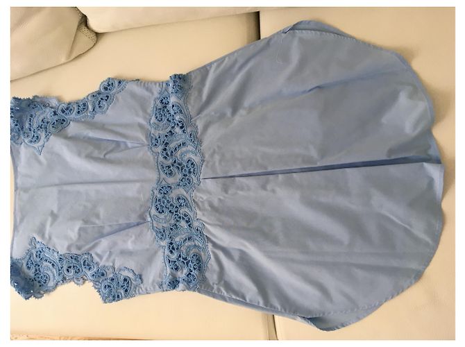 Ermanno Scervino Guerrera de la colección Beach Wear Azul claro - vista 5
