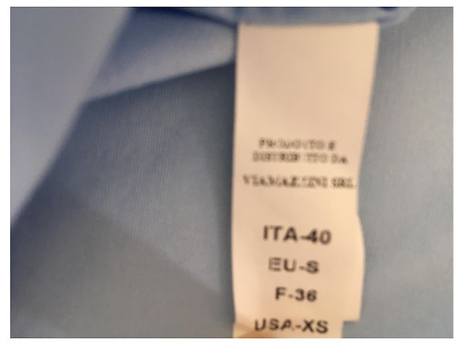 Ermanno Scervino Guerrera de la colección Beach Wear Azul claro - vista 6