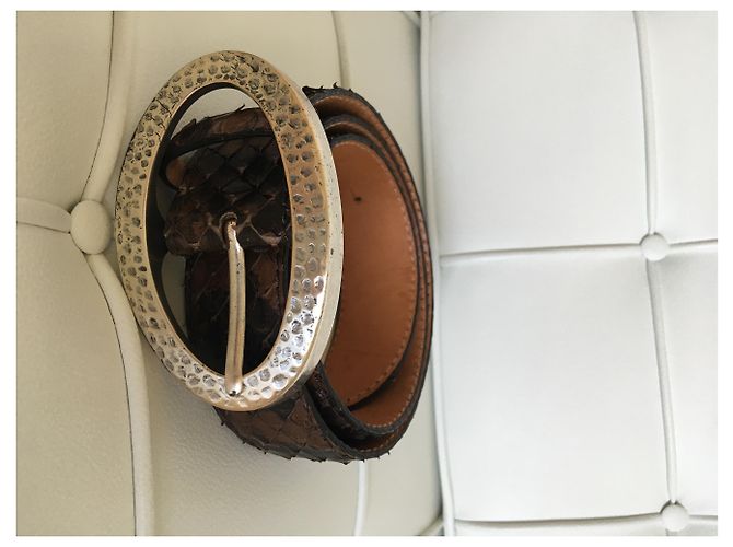 Autre Marque Reptil's House Python Belt Brown - view 11
