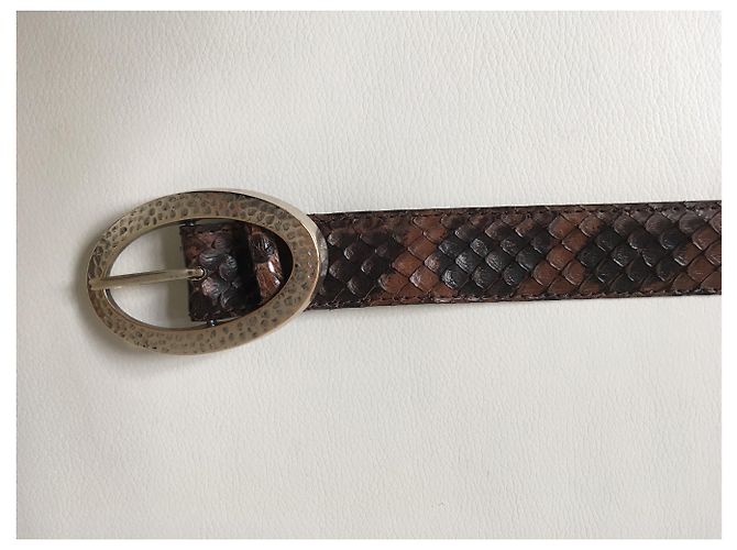 Autre Marque Reptil's House Python Belt Brown - view 4