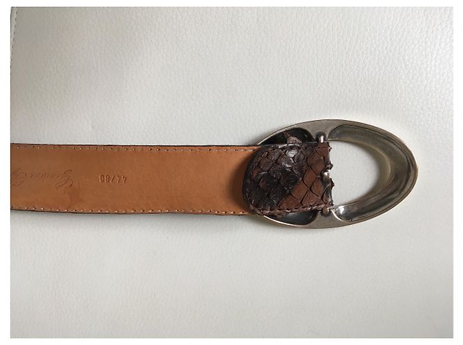 Autre Marque Reptil's House Python Belt Brown - view 5